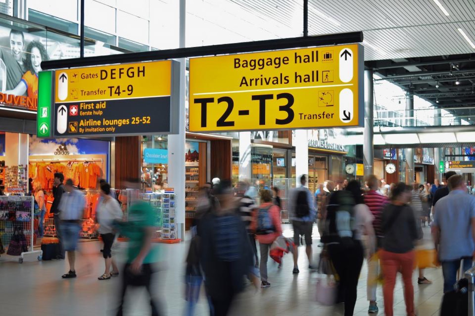 Airport terminal transfer work